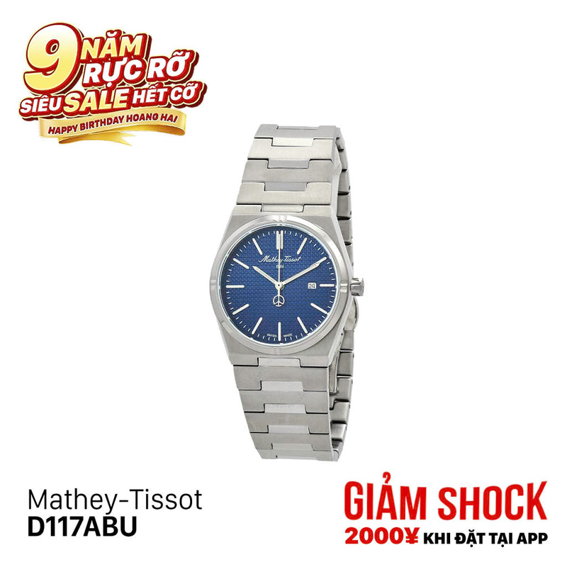 Đồng hồ pin Mathey-Tissot D117ABU