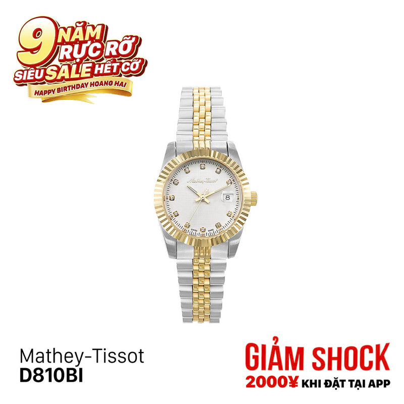 Đồng hồ pin Mathey-Tissot D810BI