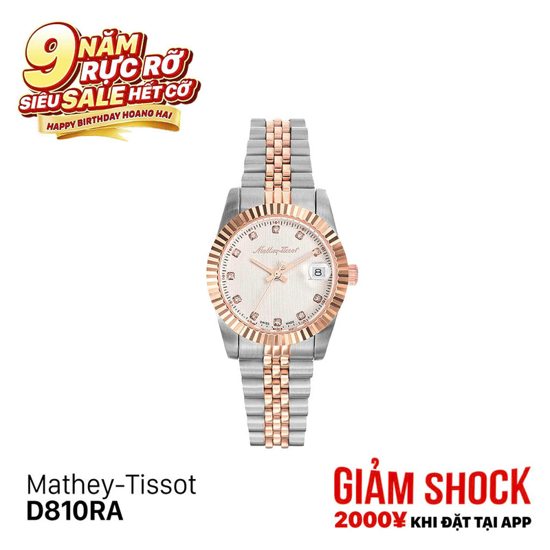 Đồng hồ pin Mathey-Tissot D810RA