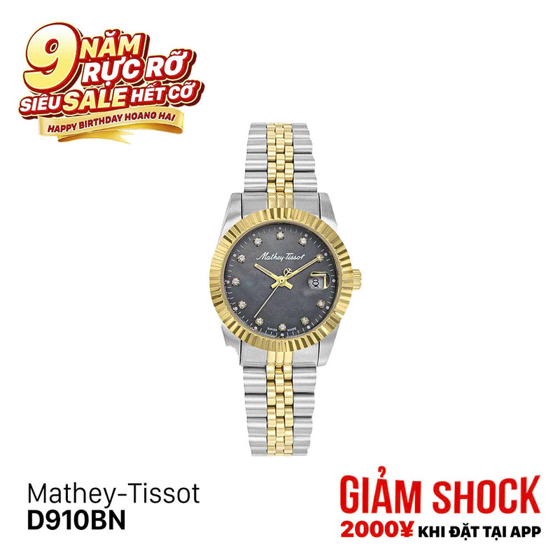 Đồng hồ pin Mathey-Tissot D910BN