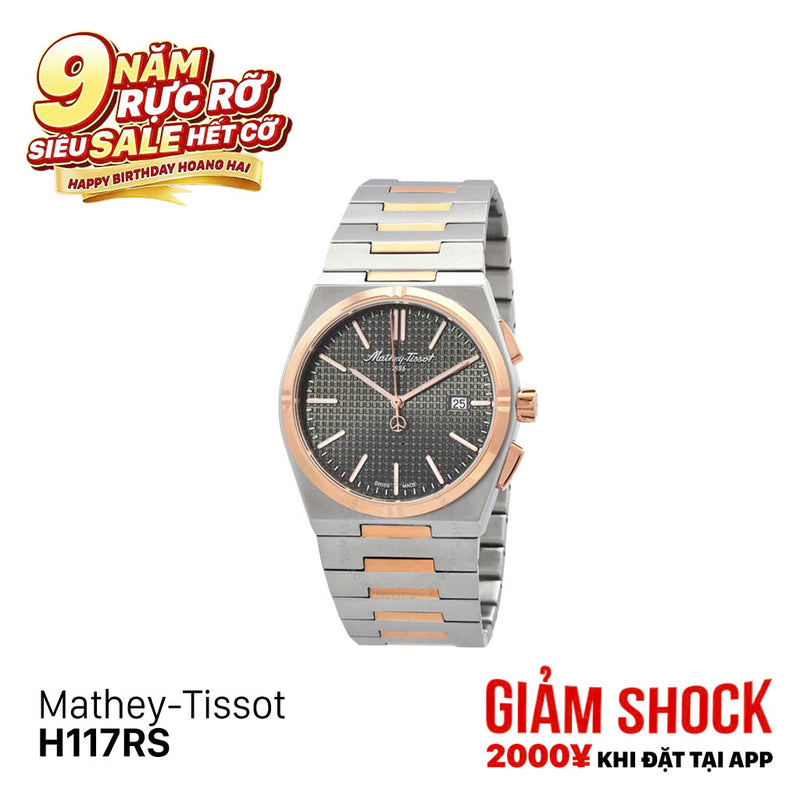 Đồng hồ pin Mathey-Tissot H117RS