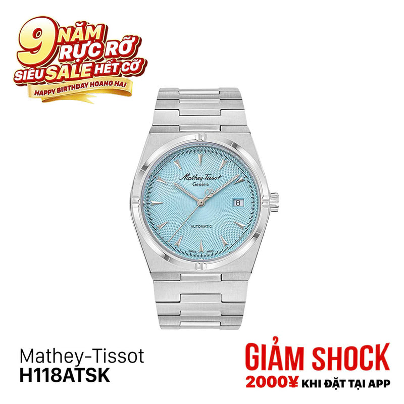 Đồng hồ cơ Mathey-Tissot H118ATSK