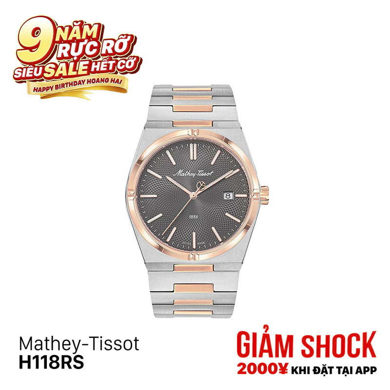 Đồng hồ pin Mathey-Tissot H118RS