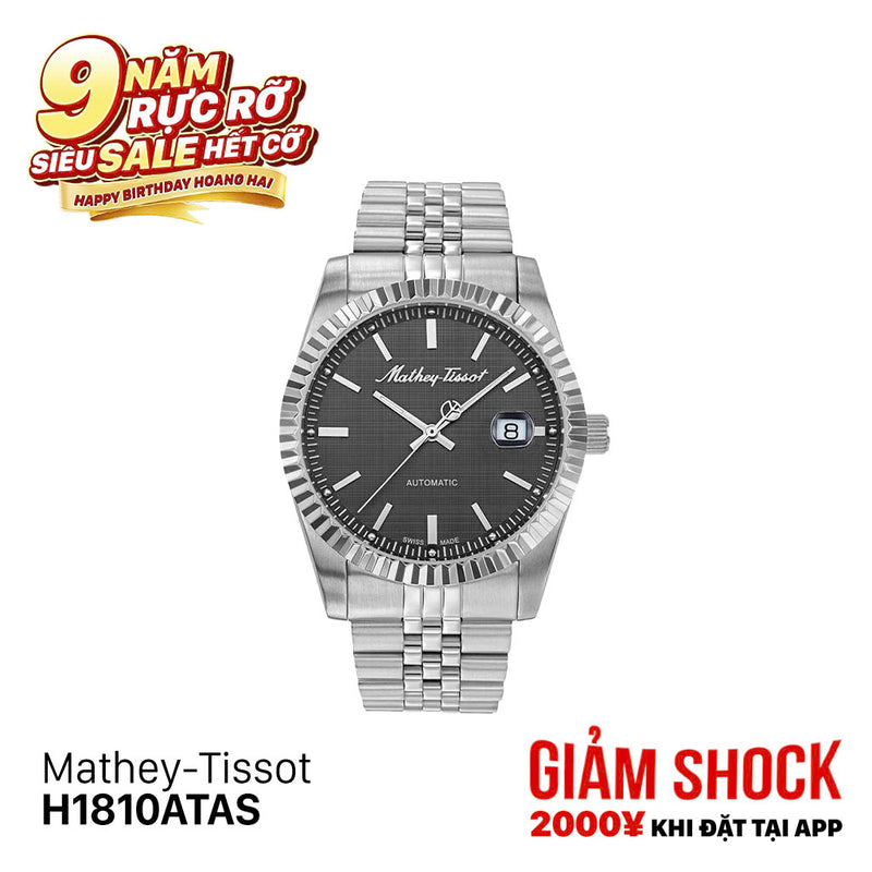 Đồng hồ cơ Mathey-Tissot H1810ATAS