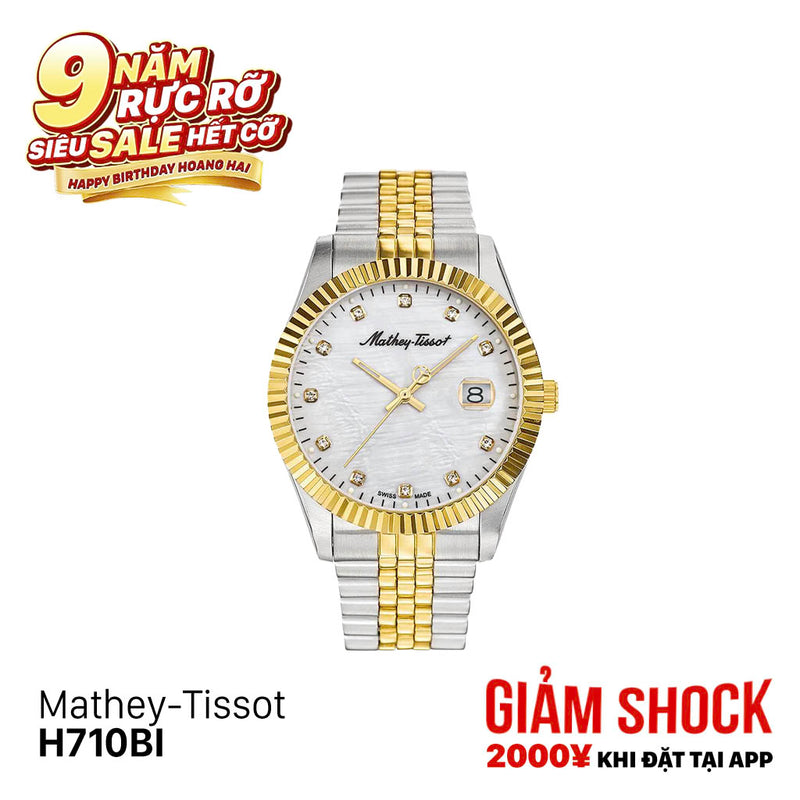 Đồng hồ pin Mathey-Tissot H710BI