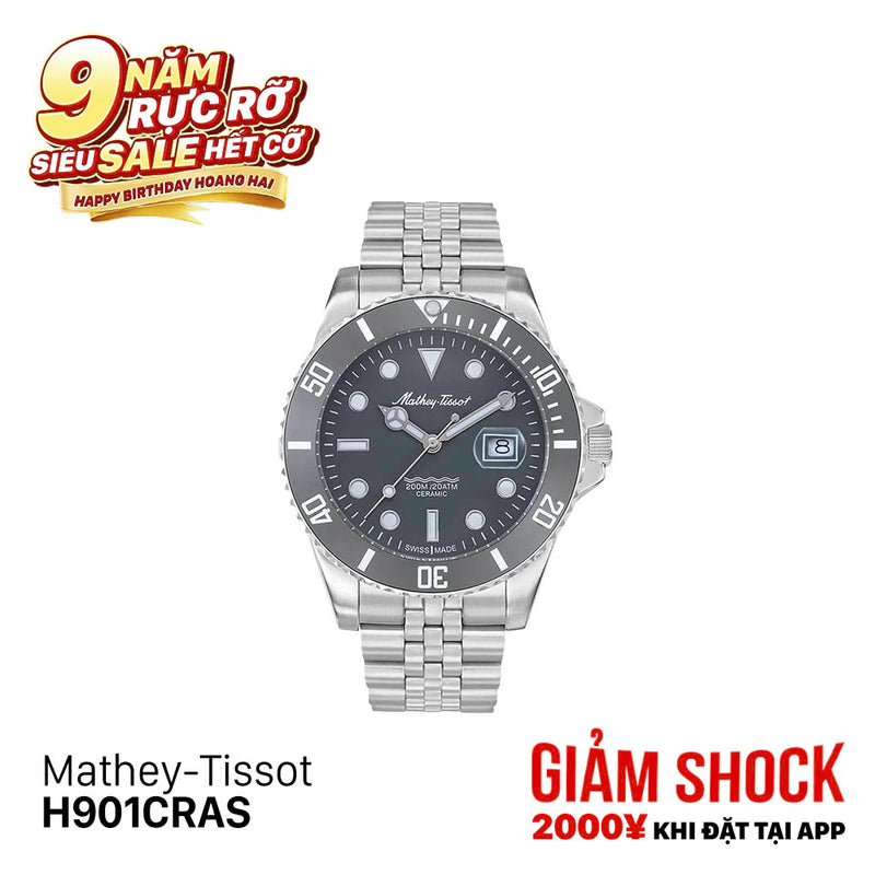 Đồng hồ pin Mathey-Tissot H901CRAS