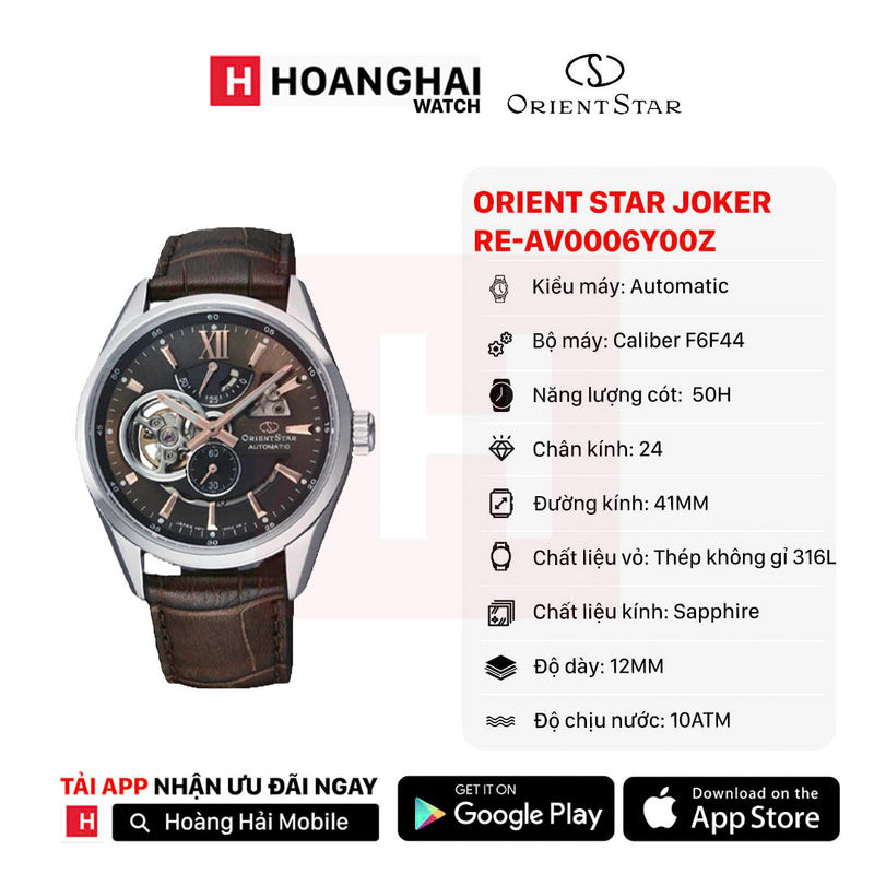 Đồng hồ cơ Orient Star Joker RE-AV0006Y00Z (Bản quốc tế)