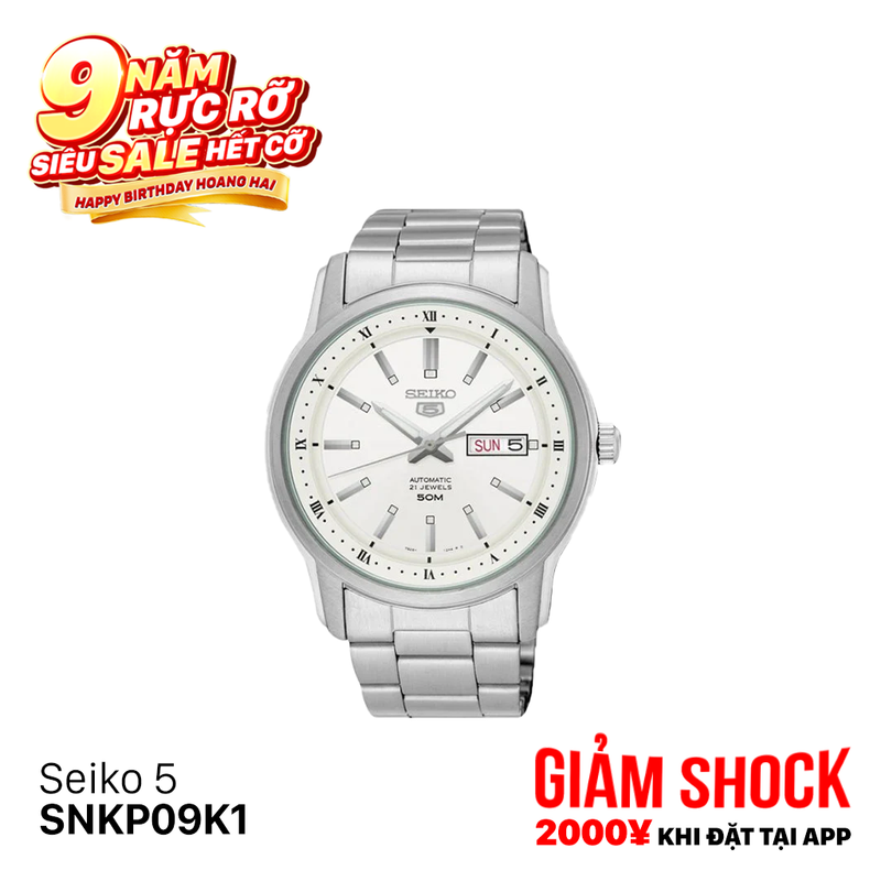 Đồng hồ cơ Seiko 5 SNKP09K1 (Nhận Order)