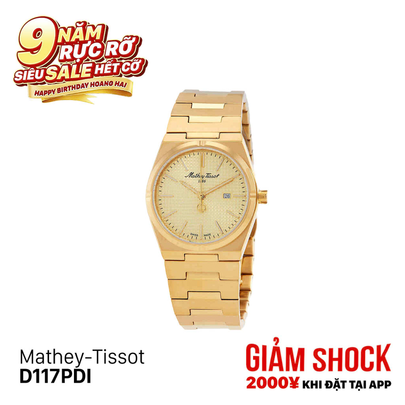 Đồng hồ pin Mathey-Tissot D117PDI