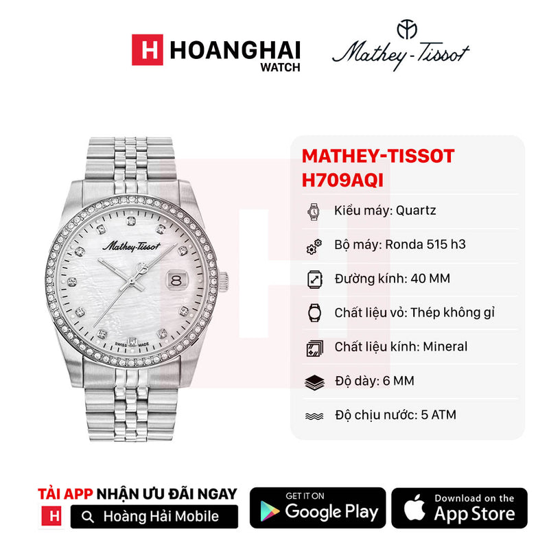 Đồng hồ pin Mathey-Tissot H709AQI