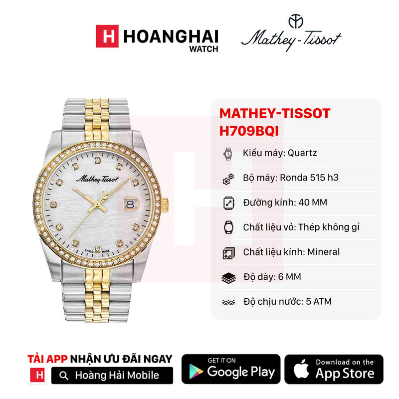 Đồng hồ pin Mathey-Tissot H709BQI