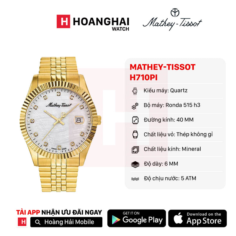 Đồng hồ pin Mathey-Tissot H710PI