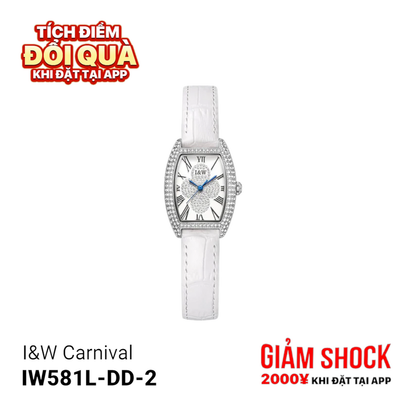 Đồng hồ pin nữ I&W Carnival IW581L-DD-2