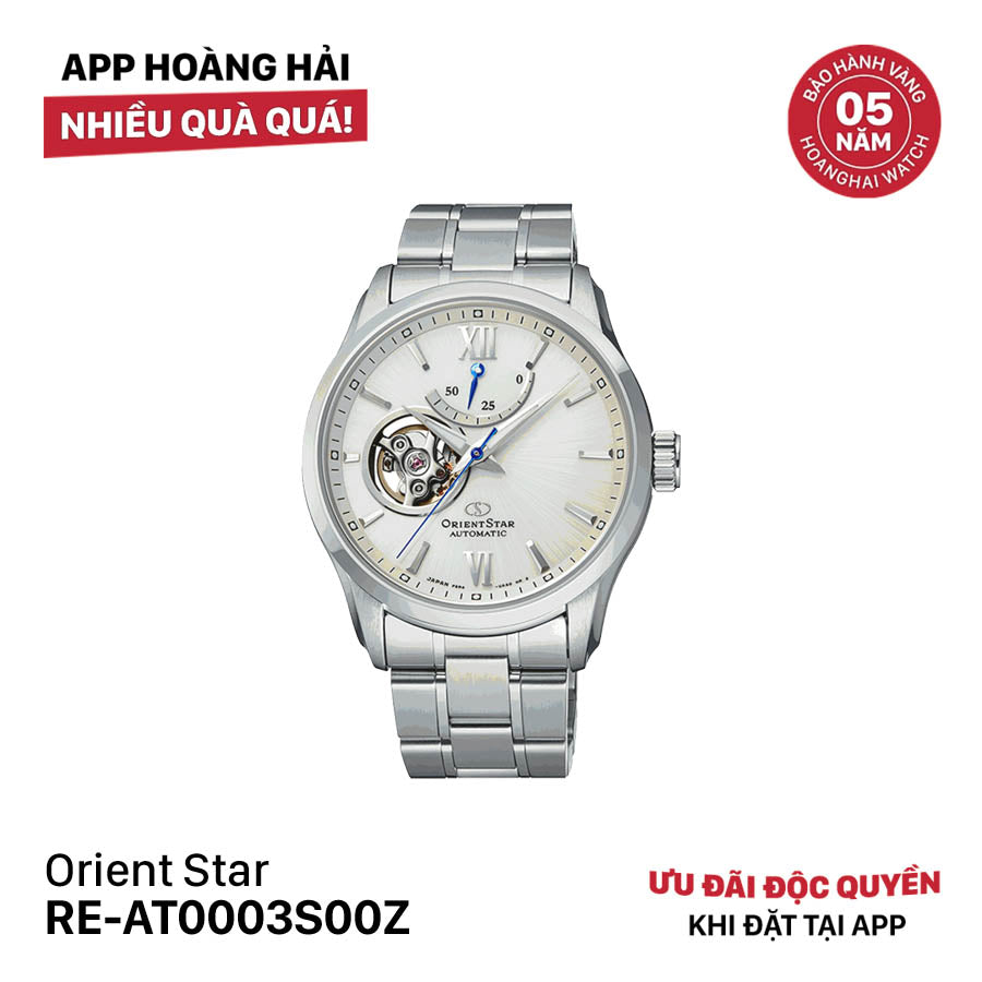 Đồng hồ cơ Orient Star Open Heart RE-AT0003S00Z (Bản quốc tế)