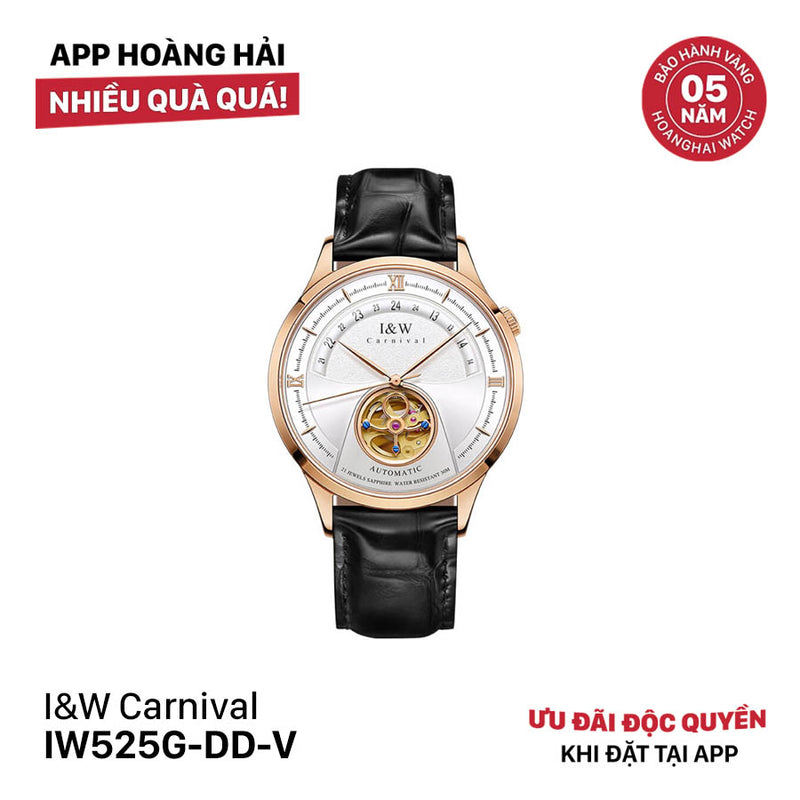 Đồng hồ cơ I&W Carnival IW525G