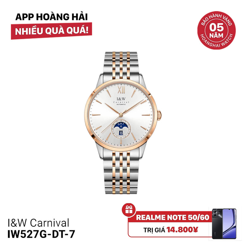 Đồng hồ cơ đôi I&W Carnival IW527