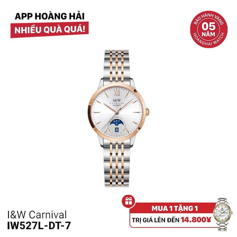 Đồng hồ cơ đôi I&W Carnival IW527