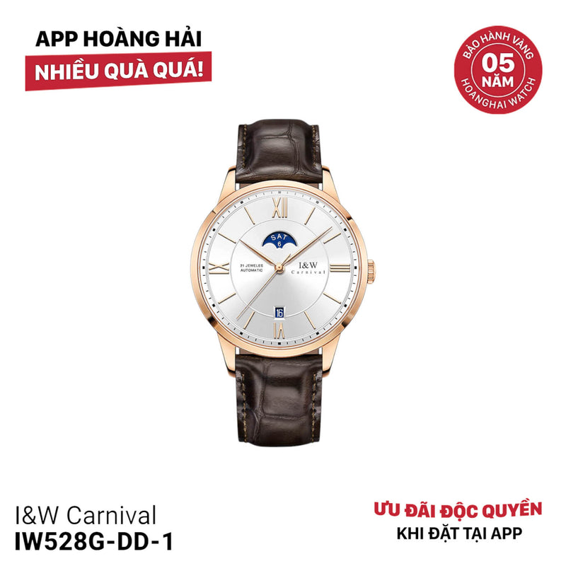 Đồng hồ cơ I&W Carnival IW528G-DD-1