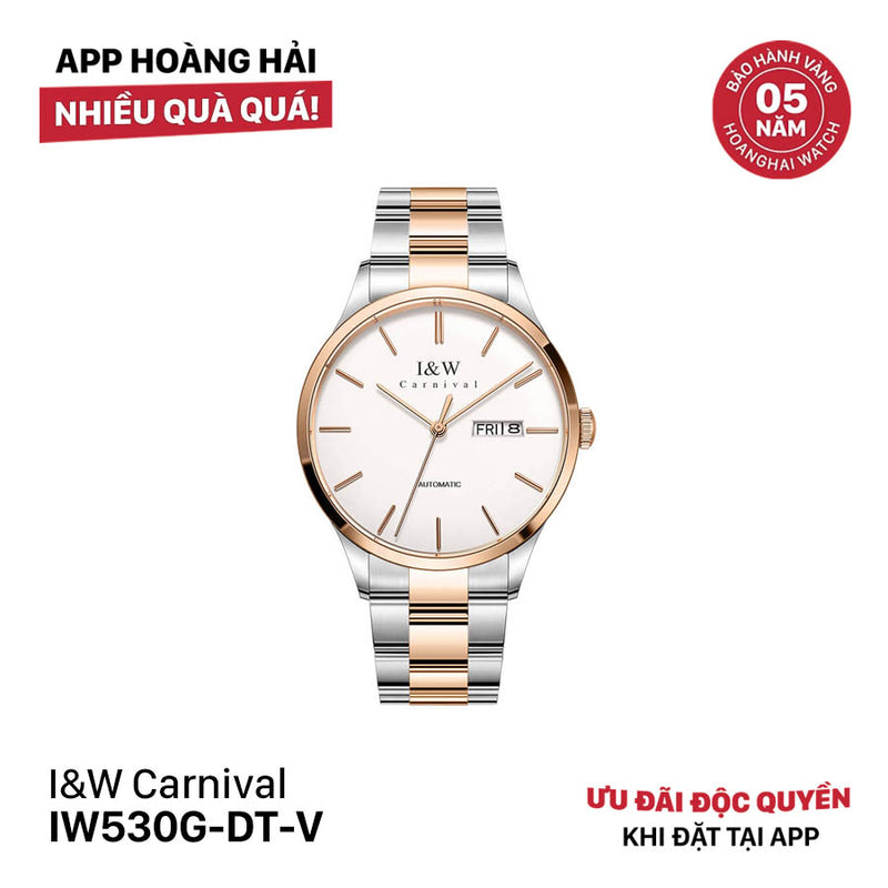 Đồng hồ cơ I&W Carnival IW530G