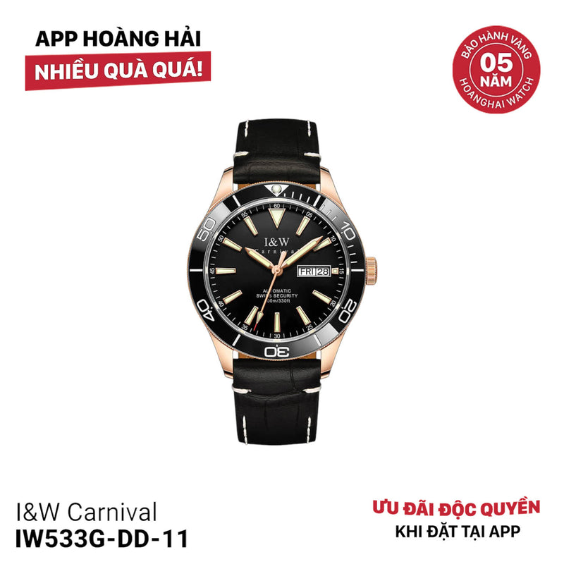 Đồng hồ cơ I&W Carnival IW533
