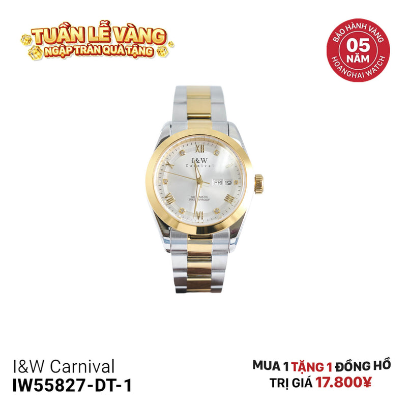 Đồng hồ cơ I&W Carnival IW55827-DT-1