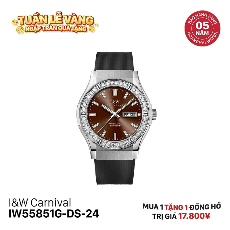 Đồng hồ cơ I&W Carnival IW55851G-DS-24