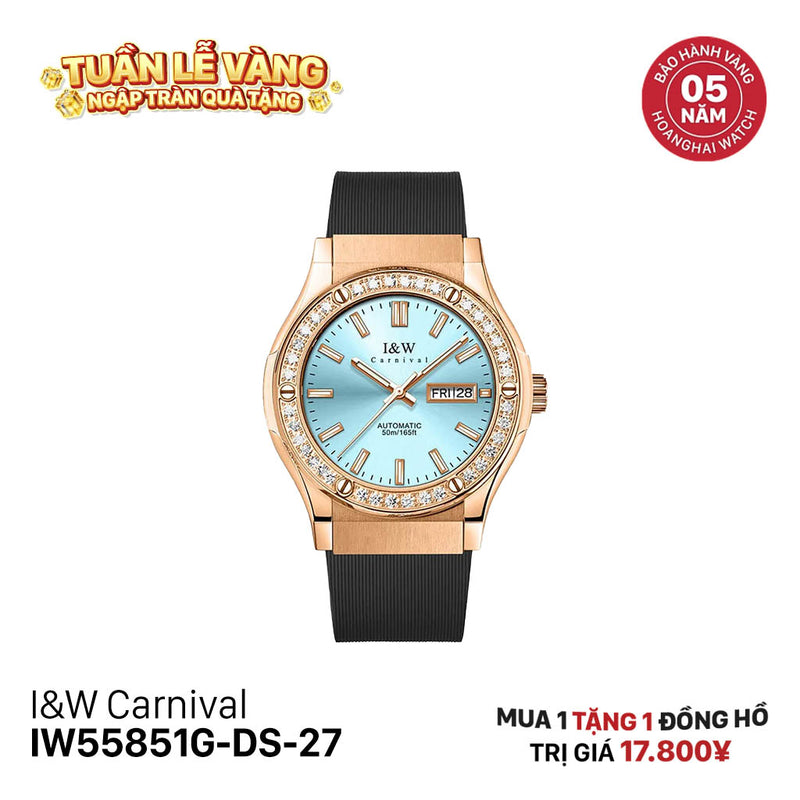 Đồng hồ cơ I&W Carnival IW55851G-DS-27