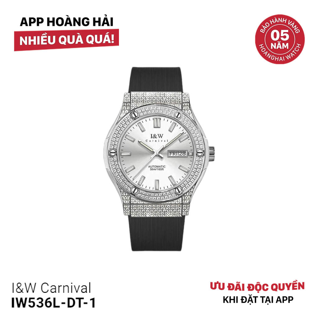 Đồng hồ cơ I&W Carnival IW55851GD-DS-37 - Hàng trưng bày
