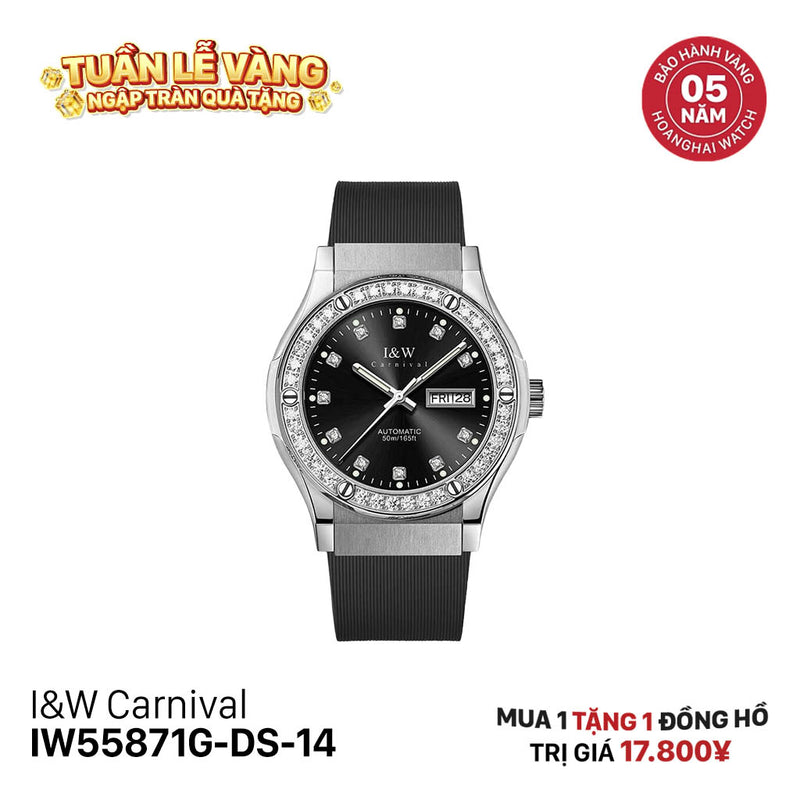 Đồng hồ cơ I&W Carnival IW55871G-DS-14