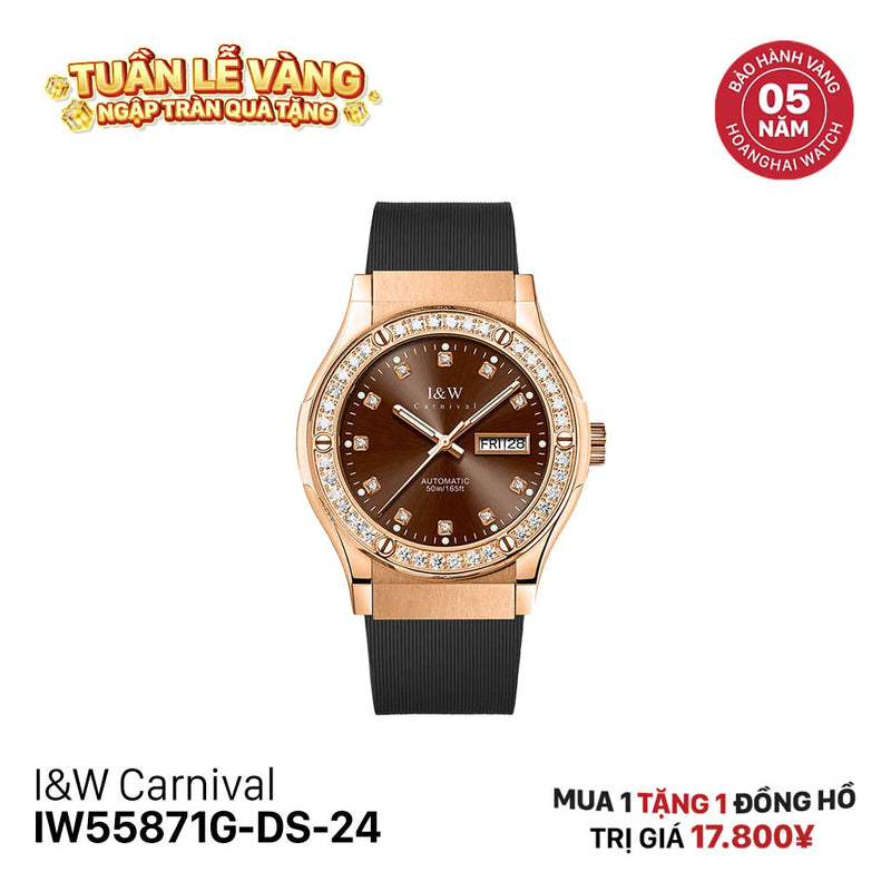 Đồng hồ cơ I&W Carnival IW55871G-DS-24