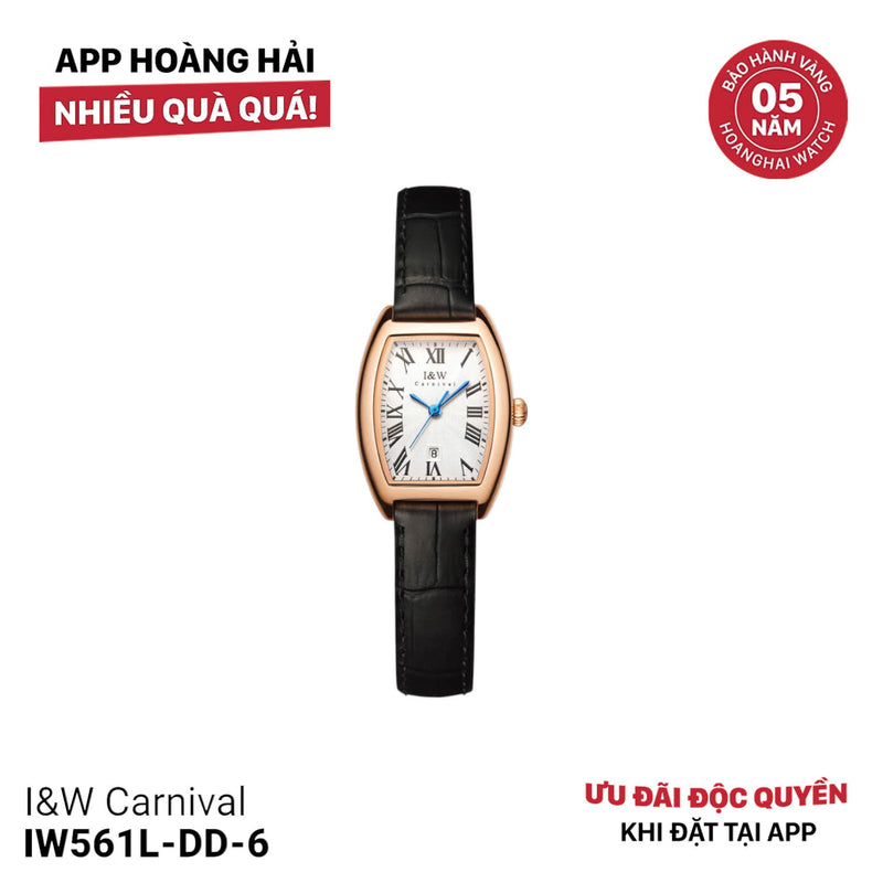 Đồng hồ pin nữ I&W Carnival IW561