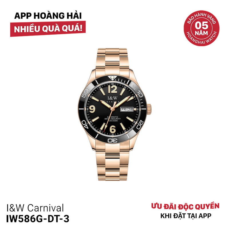 Đồng hồ cơ I&W Carnival IW586