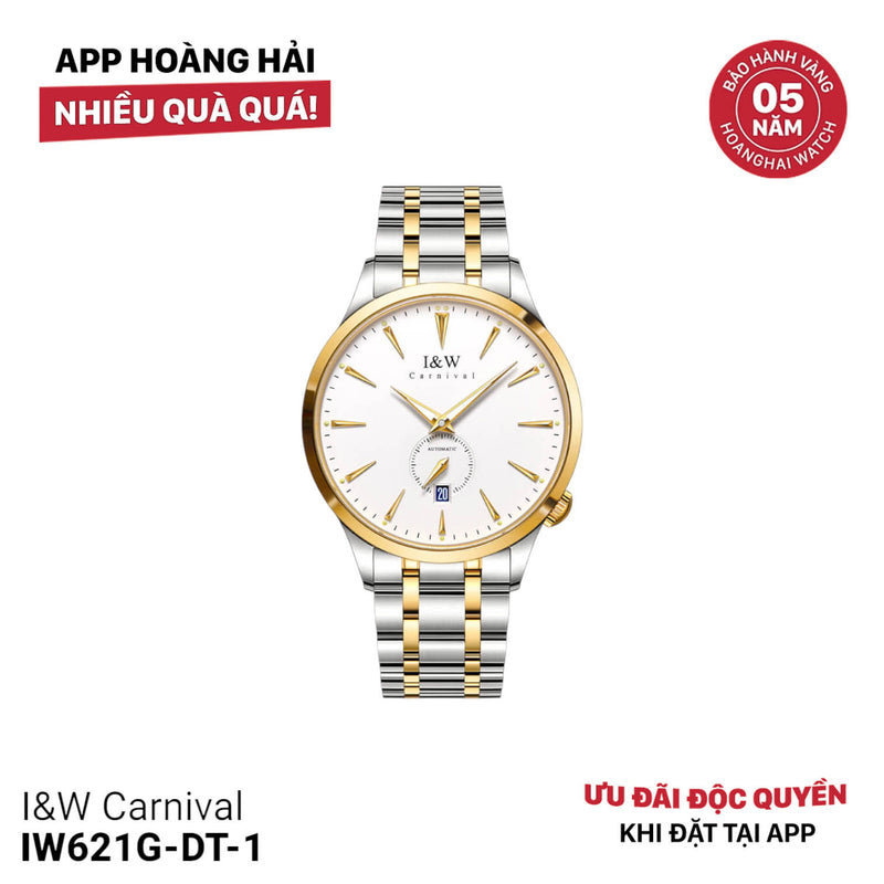 Đồng hồ cơ I&W Carnival IW621G-DT-1