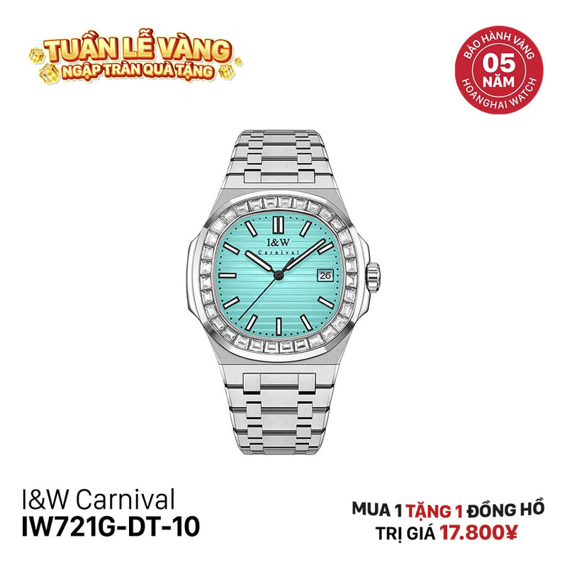 Đồng hồ cơ I&W Carnival IW721G-DT-10