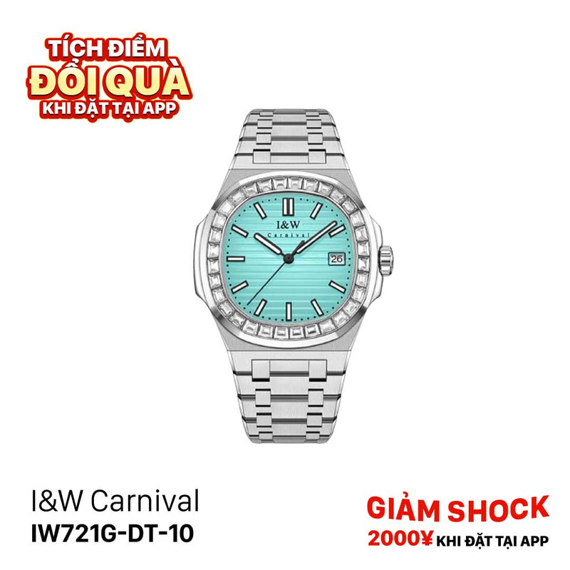 Đồng hồ cơ I&W Carnival IW721G-DT-10