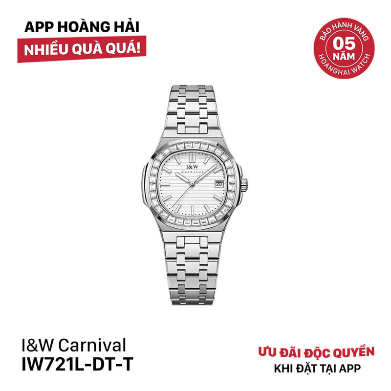 Đồng hồ pin I&W Carnival IW721L