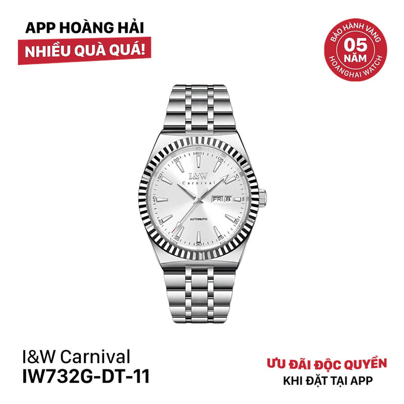 Đồng hồ cơ I&W Carnival IW732G