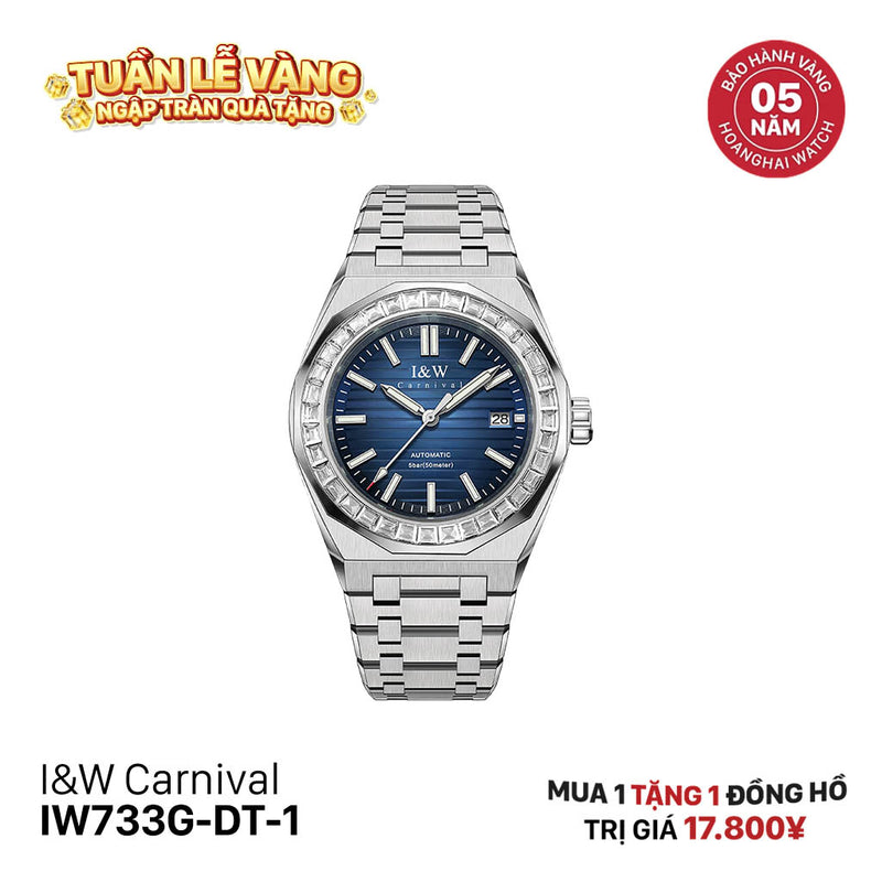 Đồng hồ cơ I&W Carnival IW733G-DT-1