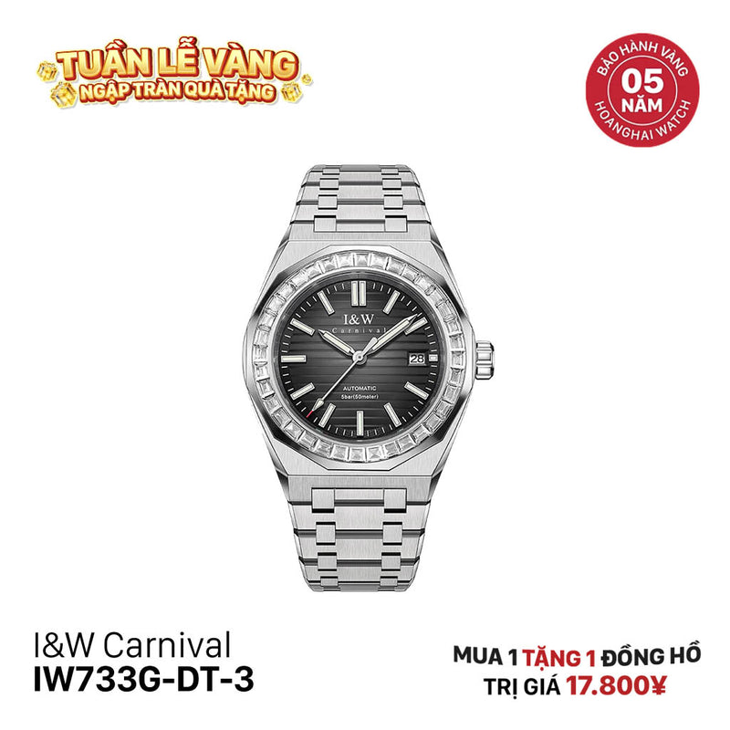 Đồng hồ cơ I&W Carnival IW733G-DT-3