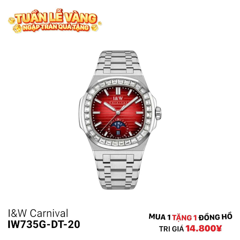 Đồng hồ cơ I&W Carnival IW735G-DT-20