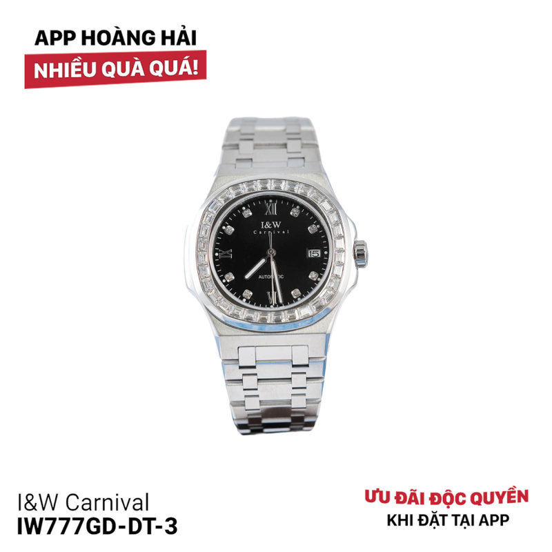 Đồng hồ cơ I&W Carnival IW777GD-DT-3 (Hàng đã qua sử dụng)