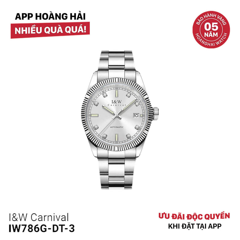 Đồng hồ cơ I&W Carnival IW786