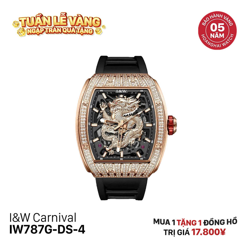 Đồng hồ cơ I&W Carnival IW787G-DS-4