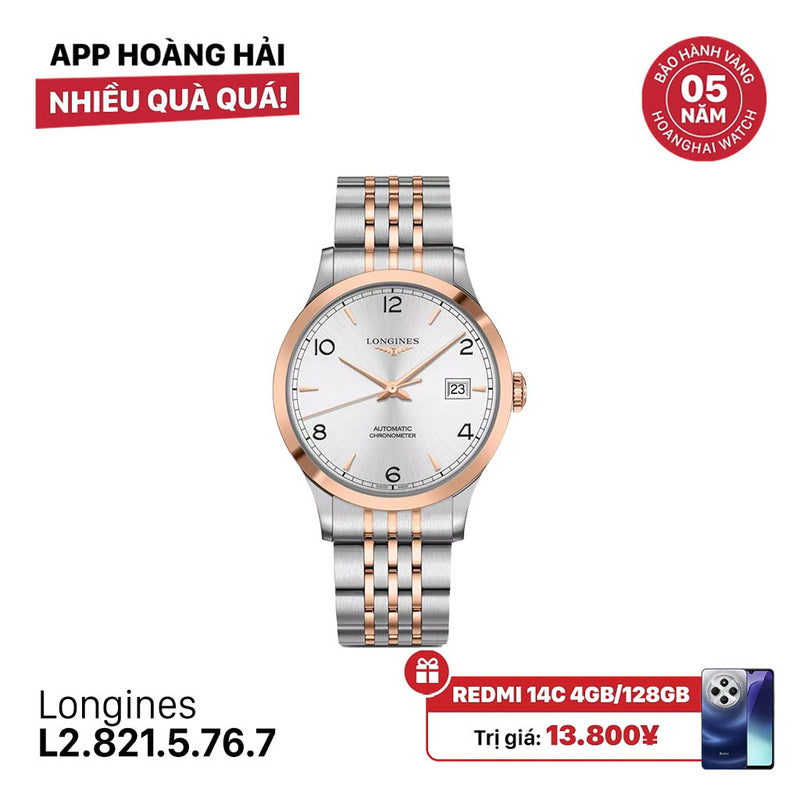 Đồng hồ cơ Longines L2.821.5.76.7