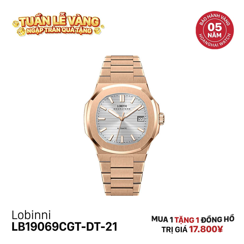 Đồng hồ cơ Lobinni LB19069CGT-DT-21
