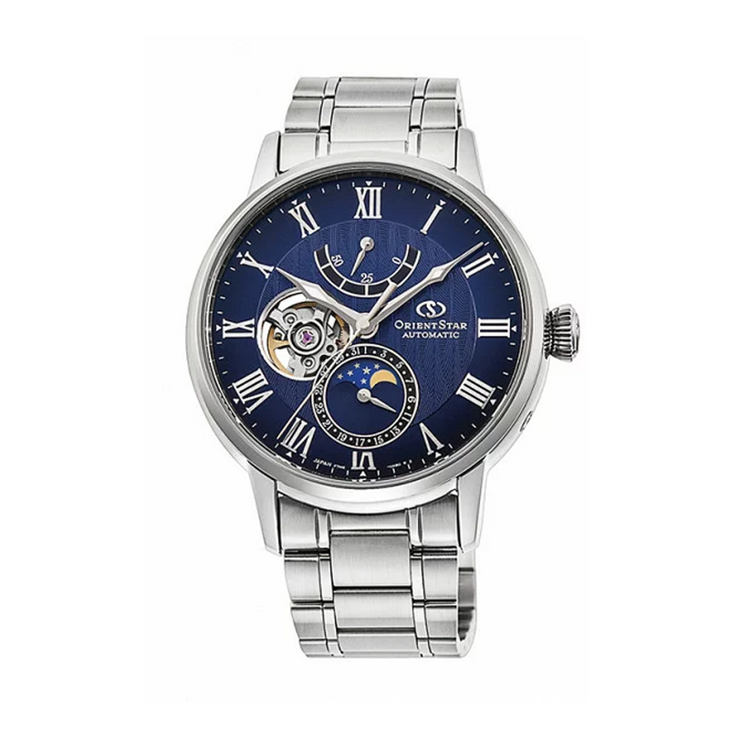 Đồng hồ cơ Orient Star Mechanical Moon Phase RK-AY0103L (Bản nội địa)