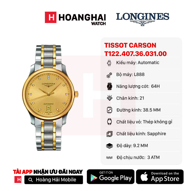 Đồng hồ cơ Longines L2.628.5.37.7