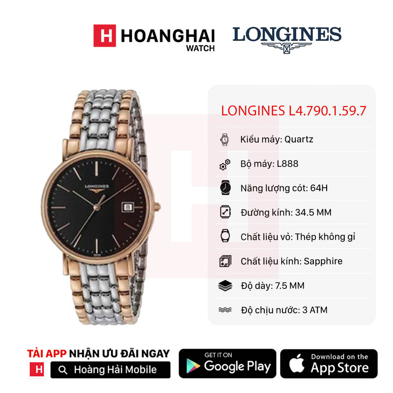 Đồng hồ pin Longines L4.790.1.59.7