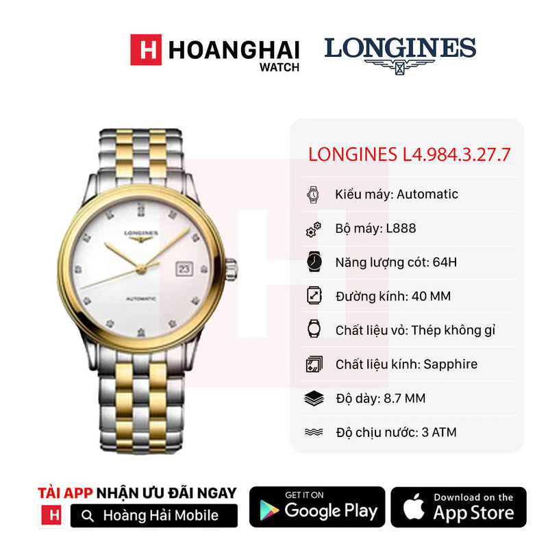 Đồng hồ cơ Longines L4.984.3.27.7