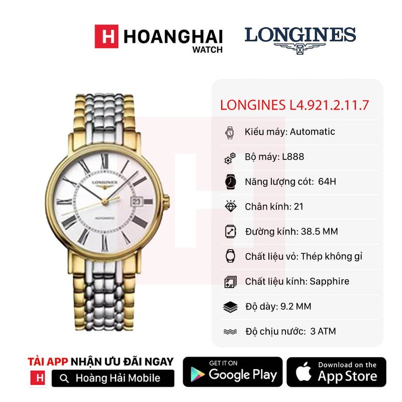 Đồng hồ cơ Longines L4.921.2.11.7